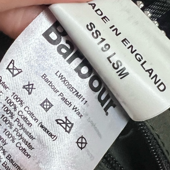 Barbour by Alexa Chung Colorblock Patch Waxed Jacket US 4 - Picture 13 of 16